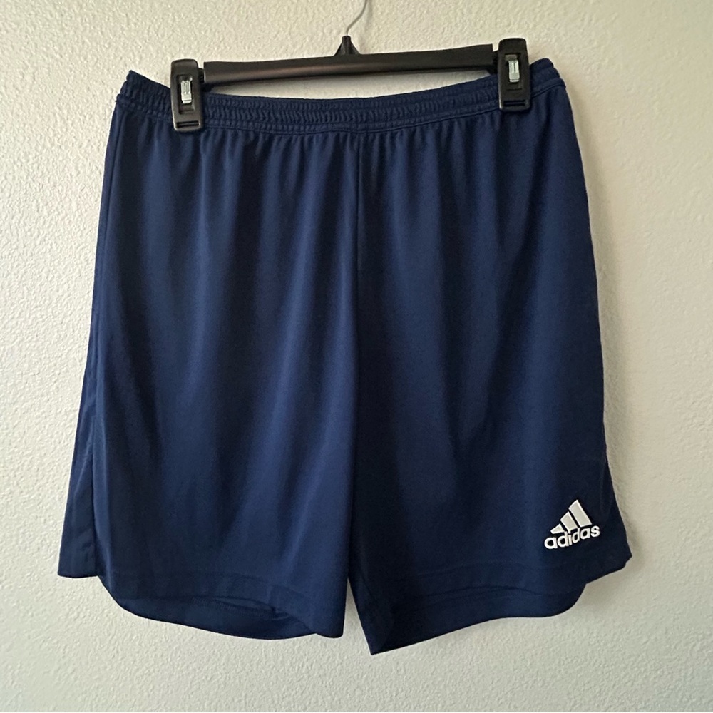 Adidas Men's Deep Blue Athletic Shorts
